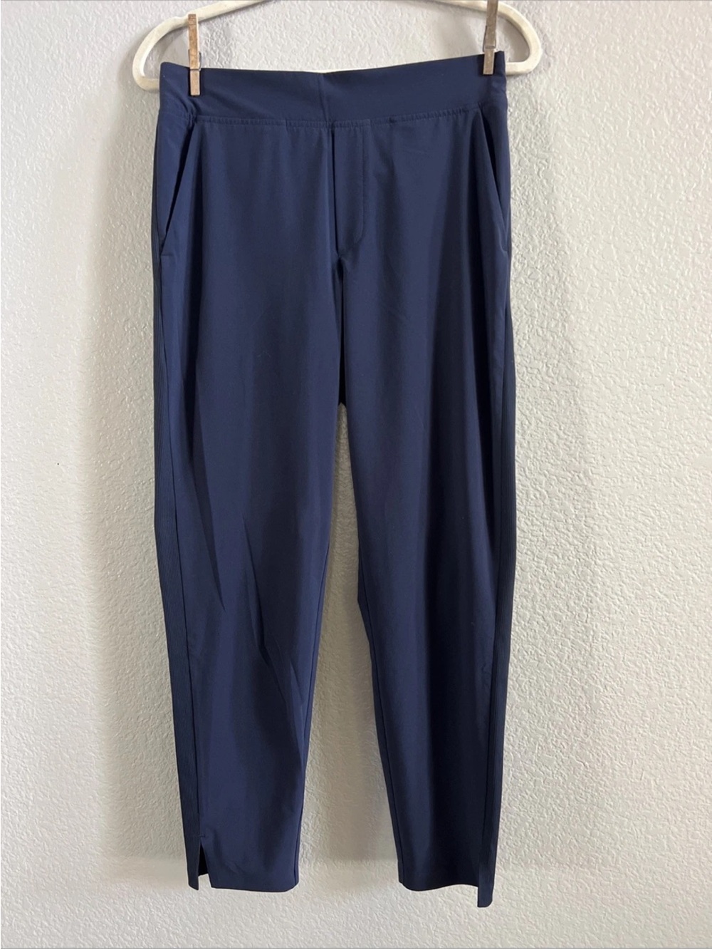 Athleta Brooklyn Ankle Navy Performance Stretch Pants Size 4
